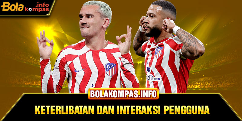 Keterlibatan dan Interaksi pengguna 